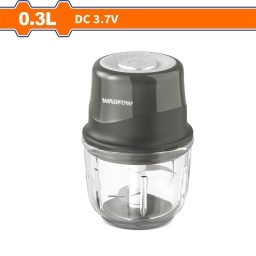 MINI PICADORA DE MANO 0.3L 30W RECARGABLE CON CABLE USB WADFOW WFN3501U