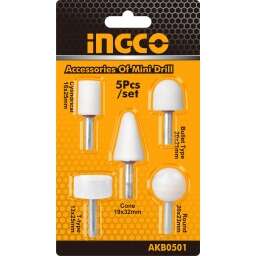 KIT ACCESORIOS PIEDRAS PARA AMOLADORA RECTA PDG