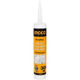SILICONA ACIDA TRANSPARENTE POMO 300ML INGCO HASS02