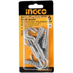 SET PITONES ABIERTOS C/TACO 8 MM 6 SET X BLISTER