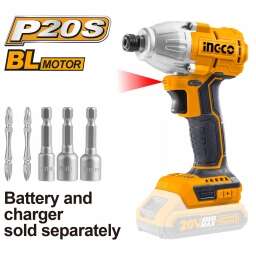 ATORNILLADOR DE IMPACTO A BATERIA 20V P20S SIN BAT CIRLI20030
