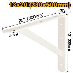 MENSULAS P ESTANTERIAS 13" x 20" REFORZADAS INGCO IHDSB1320