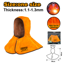 GORRO SOLDADOR DE CUERO HGV0301
