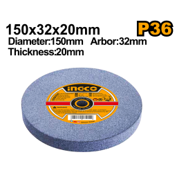 PIEDRA AMOLADORA RECTA 150X32X20MM GRANO 36 AGW1506029