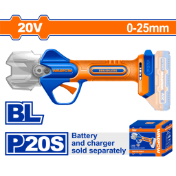 TIJERA DE PODA A BATERIA 20V P20S 0-25MM WADFOW WJFP525 SIN CARG SIN BAT