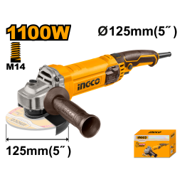 AMOLADORA ANGULAR 5" 1/2 1100W INGCO AG110038