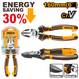 ALICATE CORTE 6" ENERGY SAVING 30% CR-V INGCO HHLDCP28160  