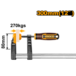 PRENSA F 80 X 300 MM INGCO HFC020802