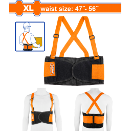 FAJA LUMBAR DE TRABAJO C TIRADORES TALLE XL WTG901XL WADFOW