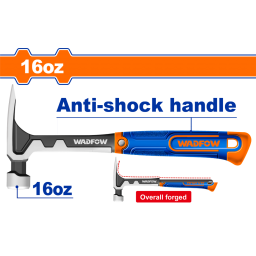 MARTILLO UA 450G ACERO FORJADO MANGO ANTISHOCK WADFOW WHM8116