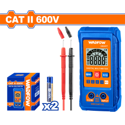 TESTER MULTIMETRO DIGITAL 600V WADFOW WDM1502