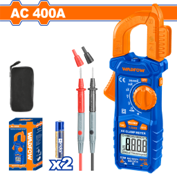 PINZA AMPERIMETRICA DIGITAL AC 400A WADFOW WDM6503