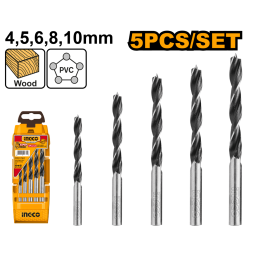SET 5 MECHAS PARA MADERA INGCO AKD5058