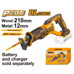 SIERRA SABLE A BATERA P20S 20V BRUSHLESS MOTOR SBAT, SCARG INGCO CRSLI2108