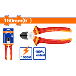 ALICATE CORTE DIAGONAL AISLADO 6" 1000V MANGO ERGONOMICO WADFOW WPL3936