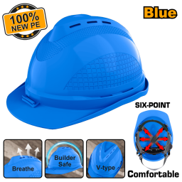 CASCO  SEGURIDAD AZUL INGCO HSH803