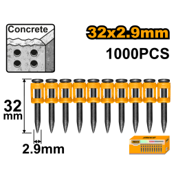 CLAVOS CONCRETO 32 x 2.9MM X 1000PCS INGCO ANA02321
