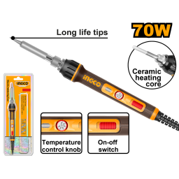 SOLDADOR ESTAO LAPIZ 70W INGCO SI01606